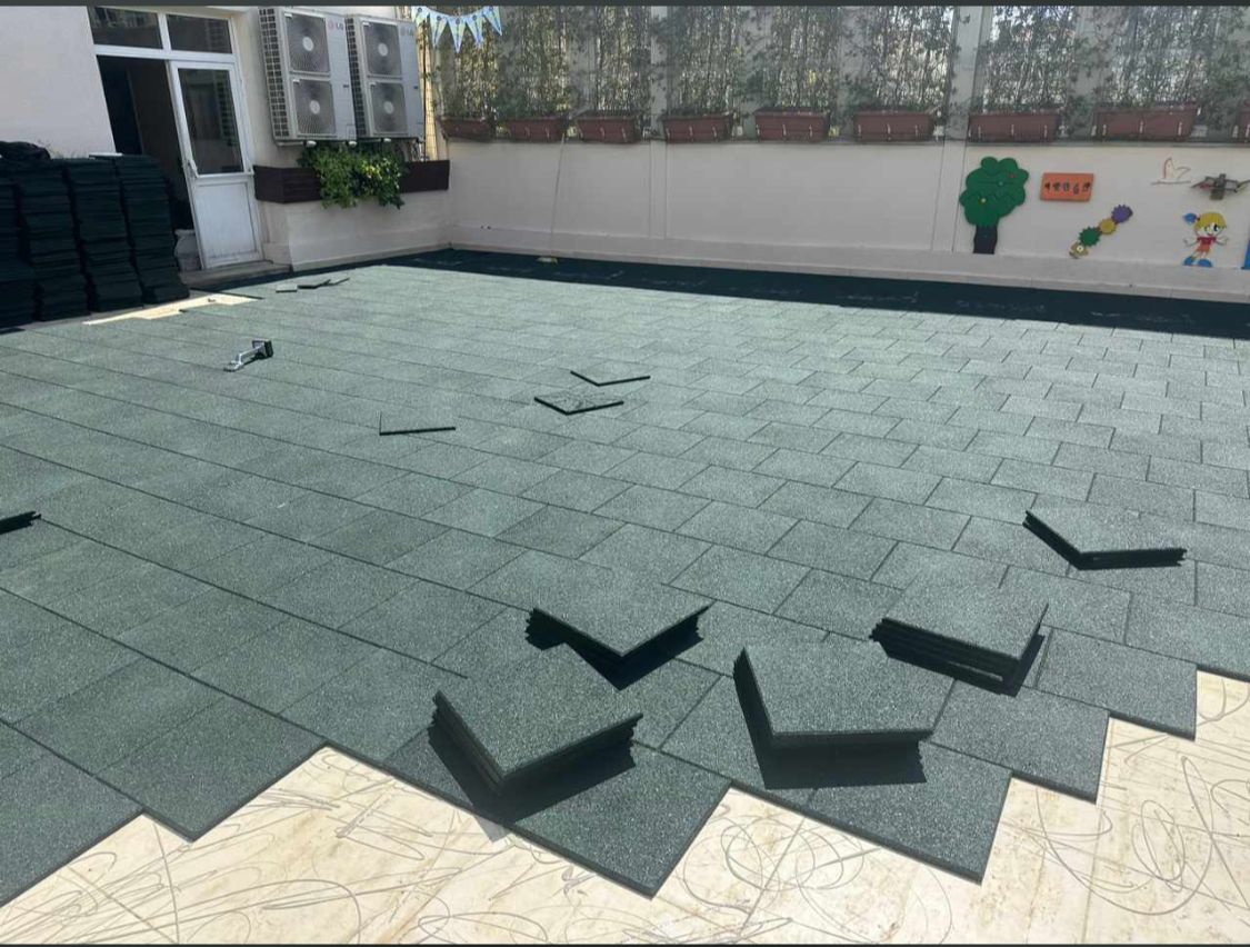 Kauçuk Zemin kaplama