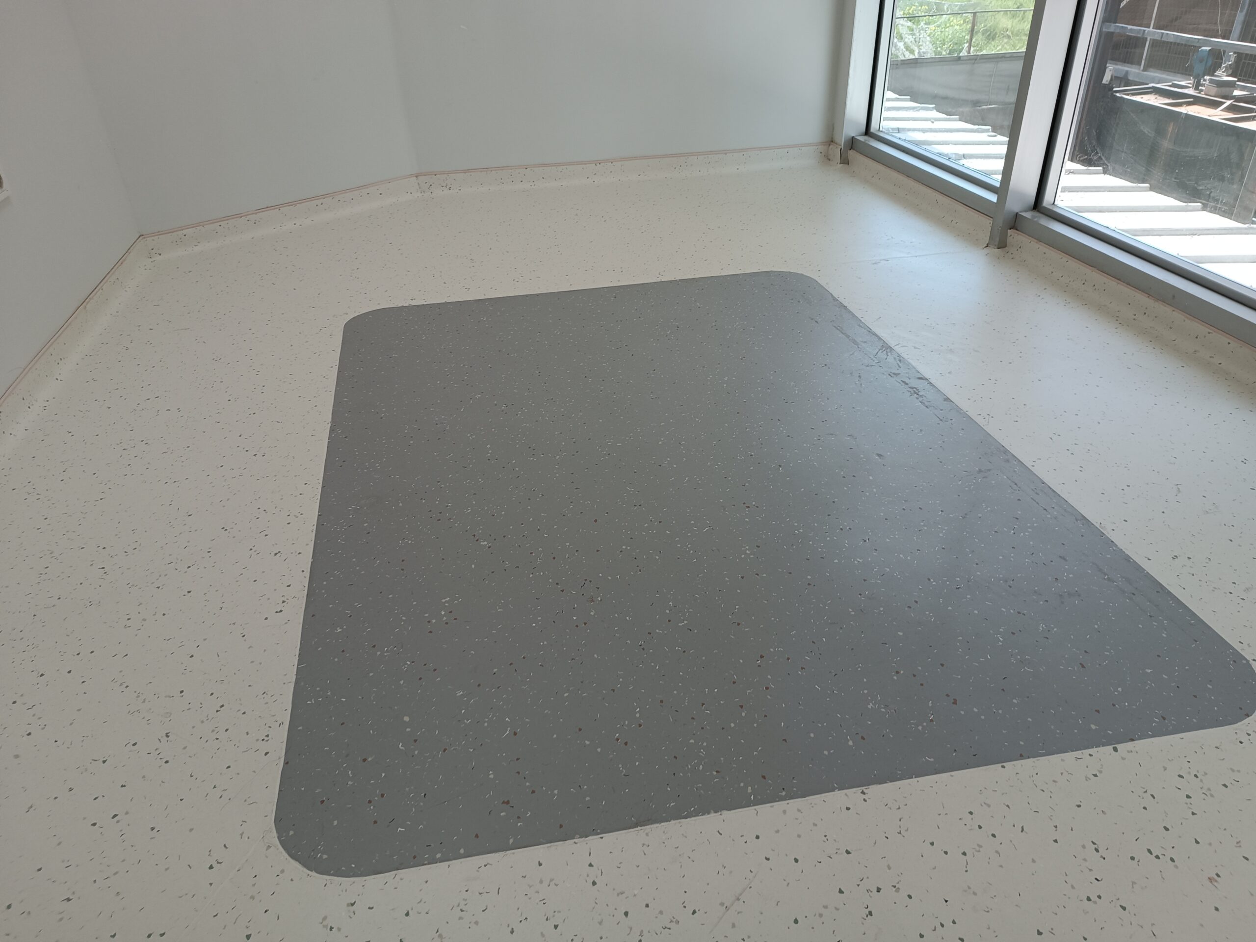 PVC zemin kaplama hastane uygulaması